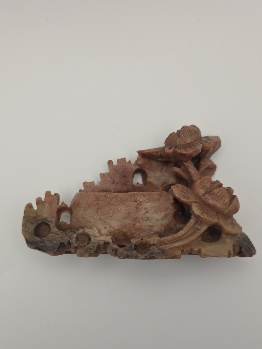 Vintage, Hand Carved, Chinese Soapstone